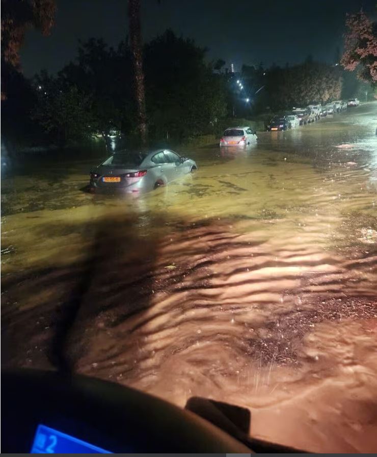 הצפה באלקנה (25/11/2025) - מאתר YNET