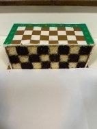 העוגה החתוכה. תוכה כברה