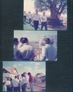 אלבום תיעוד מיזם הקמת פארק הגורן בקיץ 1988 (באדיבות איצ'ה ניסן, תשפ"ו 2026)
עצרת הליכוד בפארק הגורן ספטמבר 1988