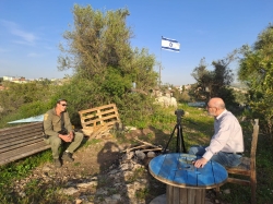 שמואל וליאור (צילום: רונית זילברשץ, ניסן תשפ"ה 2025)