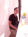 בניית סוכה אצל משפחת גלזנר (16/09/2025)