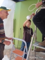 בניית סוכה אצל משפחת גלזנר (16/09/2025)