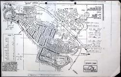מפת אבטחה וחניה - אירועי י"ג לאלקנה