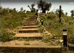 הגורן בצילום משנת 1990 (לקראת חגיגות בר מצווה לאלקנה)