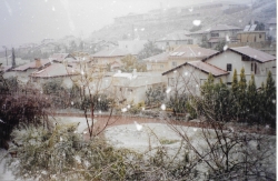 שלג באלקנה חורף תש"ס - שכונת 165