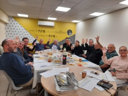 חברי הנהלת המתנ"ס מאשרים את התקציב