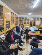 במקלט הציבורי בבית-הכנסת "אחוה ורעות" בשכונת ה-165 (01/03/2026)