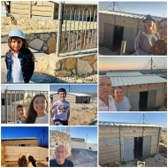 קולאז' תמונות סלפי בבית הגנרטור, יום העצמאות תשפ"ו