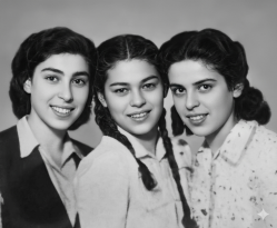 האחיות לבית קון ( לילי מימין)