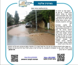 גל' 1256 - הצפות באלקנה