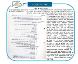 גל' 1292 - מדרשה שלא קמה