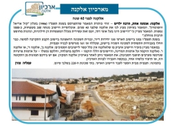 גל' 1319 - אלקנה לפני 40 שנה