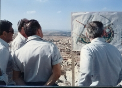 תצפית מגבעת הגורן ותוכנית הפיתוח של אלקנה
