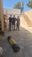 תודה ליאיר להלל וללביא על העזרה בבנית הסוכה
