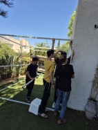 בניית סוכות לאזרחים ותיקים