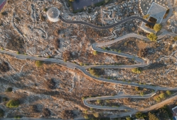 צילום רחפן של פארק הגורן (צילם: יוני לב ארי, שכונת ה300, 2026)