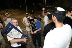 הקפות שניות יישוביות ברחבת סניף בני עקיבא