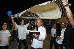 הקפות שניות יישוביות ברחבת סניף בני עקיבא