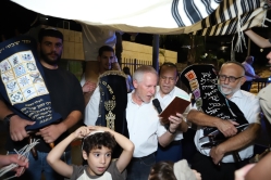 הקפות שניות יישוביות ברחבת סניף בני עקיבא