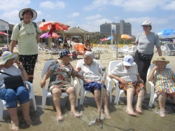 טיול לחוף הים של תל-אביב (18/08/2005)